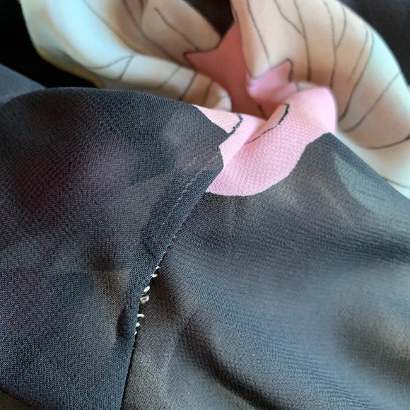 Crystal Doll Black Floral Romper - Picture 5 of 11